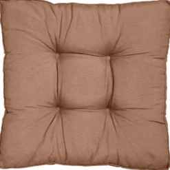 Loungekussen Florence zit - mokka - 73x73 cm