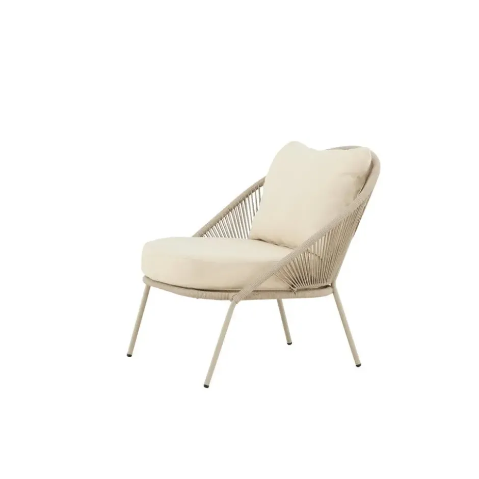 Loungestoel Beige - Lindos - Set van 2