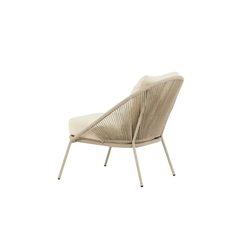 Loungestoel Beige - Lindos - Set van 2