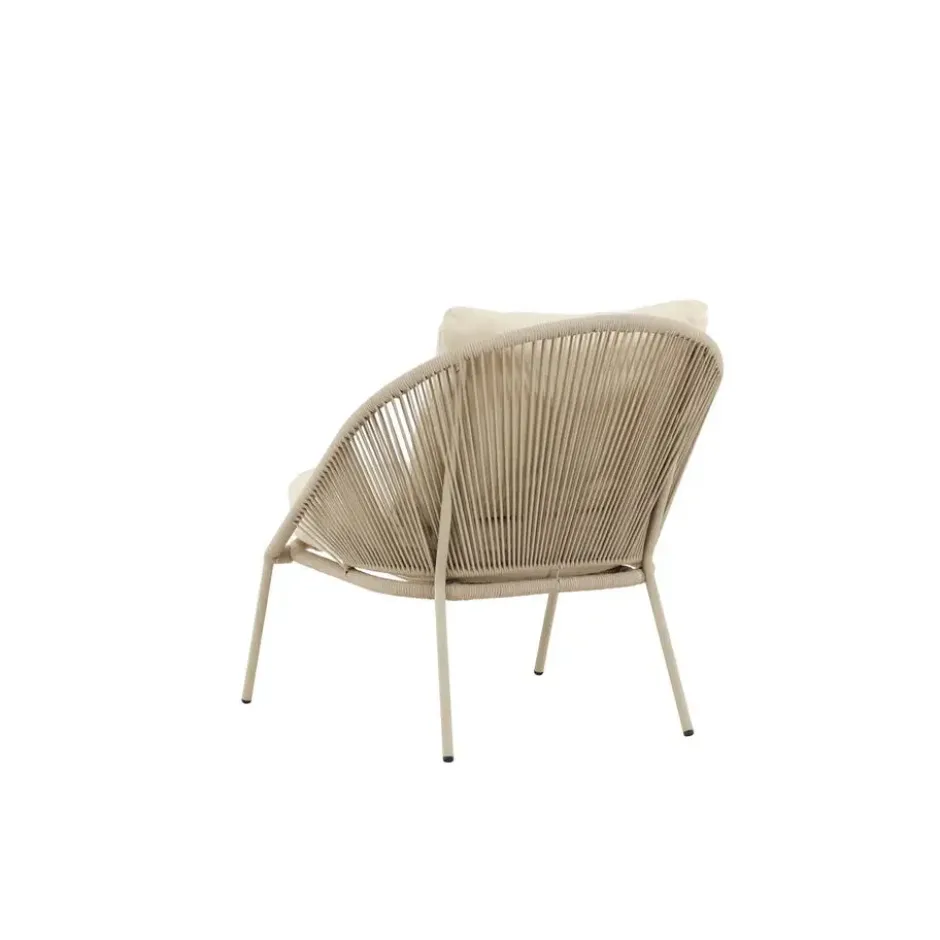 Loungestoel Beige - Lindos - Set van 2