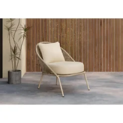 Loungestoel Beige - Lindos - Set van 2