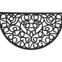 Luance Cozy Step Deurmat - anti slip - half maan - 75 x 45 cm