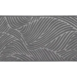 Luance Deurmat - donkergrijs - rubber - rechthoek - 75 x 44 cm