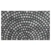 Luance Deurmat - met print - rubber - mozaiek - 45 x 75 cm