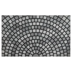 Luance Deurmat - met print - rubber - mozaiek - 45 x 75 cm