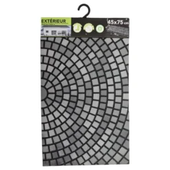 Luance Deurmat - met print - rubber - mozaiek - 45 x 75 cm