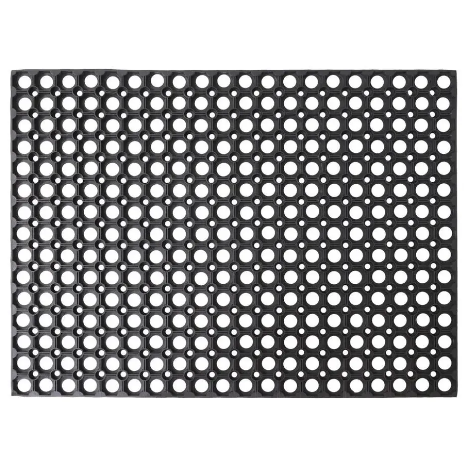 Luance Deurmat - 60 x 80 cm - rubber - buitenmat - schoonloopmat