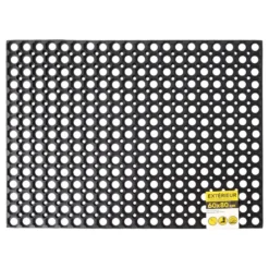 Luance Deurmat - 60 x 80 cm - rubber - buitenmat - schoonloopmat
