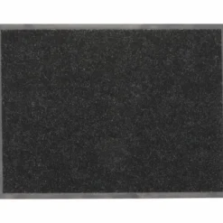 Luance Deurmat - zwart - 80x60 cm - PVC-polyester - droogloopmat