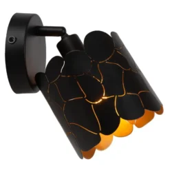 Lucide ALMELO Wandspot - Zwart
