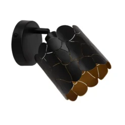 Lucide ALMELO Wandspot - Zwart