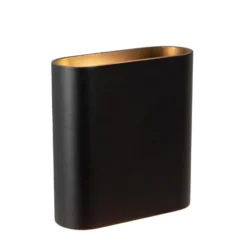 Lucide ATILA Wandlamp - Zwart