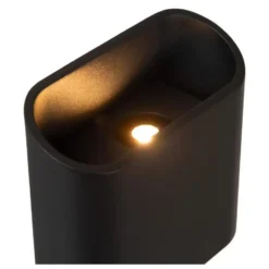 Lucide ATILA Wandlamp - Zwart