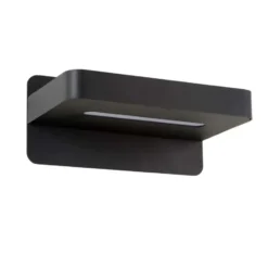Lucide bedlamp Atkin - zwart - 14x25x11,5 cm
