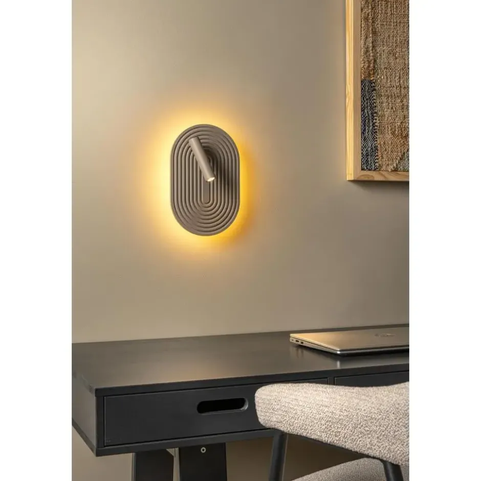 Lucide CARMINO Wandlamp - Taupe