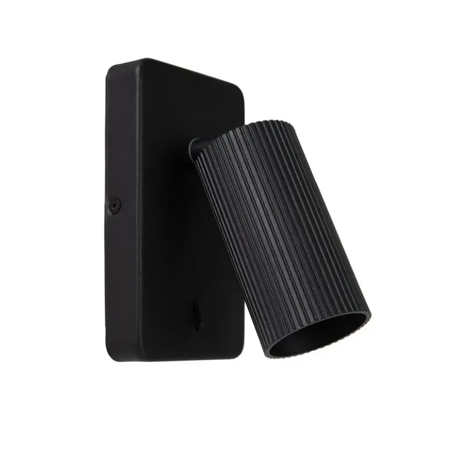 Lucide CLUBS Bedlamp - Zwart