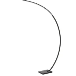 Lucide CURVE Booglamp - Zwart