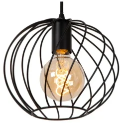 Lucide DANZA Hanglamp - Zwart