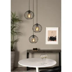 Lucide DANZA Hanglamp - Zwart