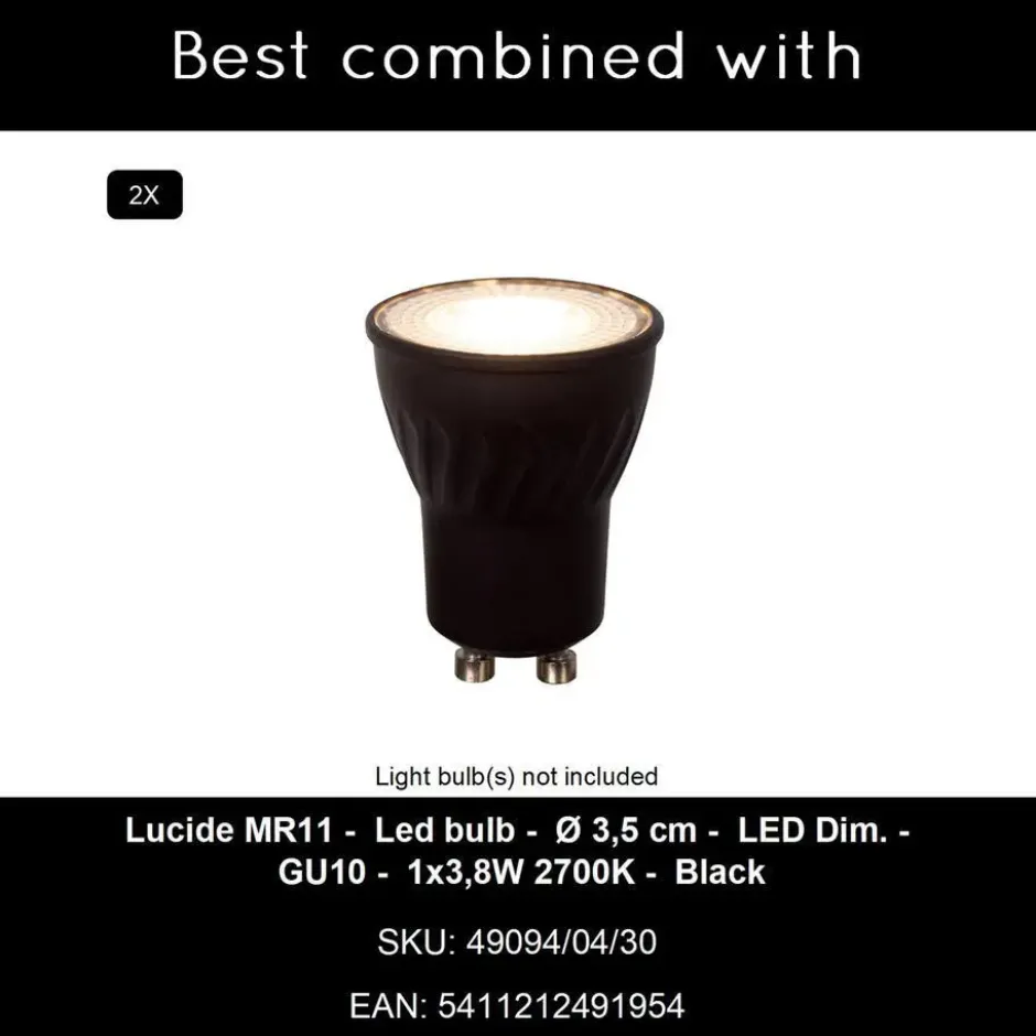 Lucide DUPLA Wandspot - Koffie