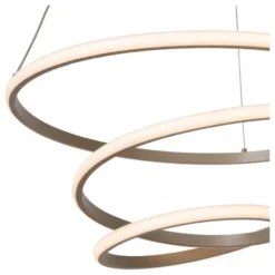 Lucide ESPIRAL Hanglamp - Taupe