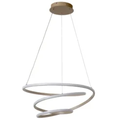 Lucide ESPIRAL Hanglamp - Taupe