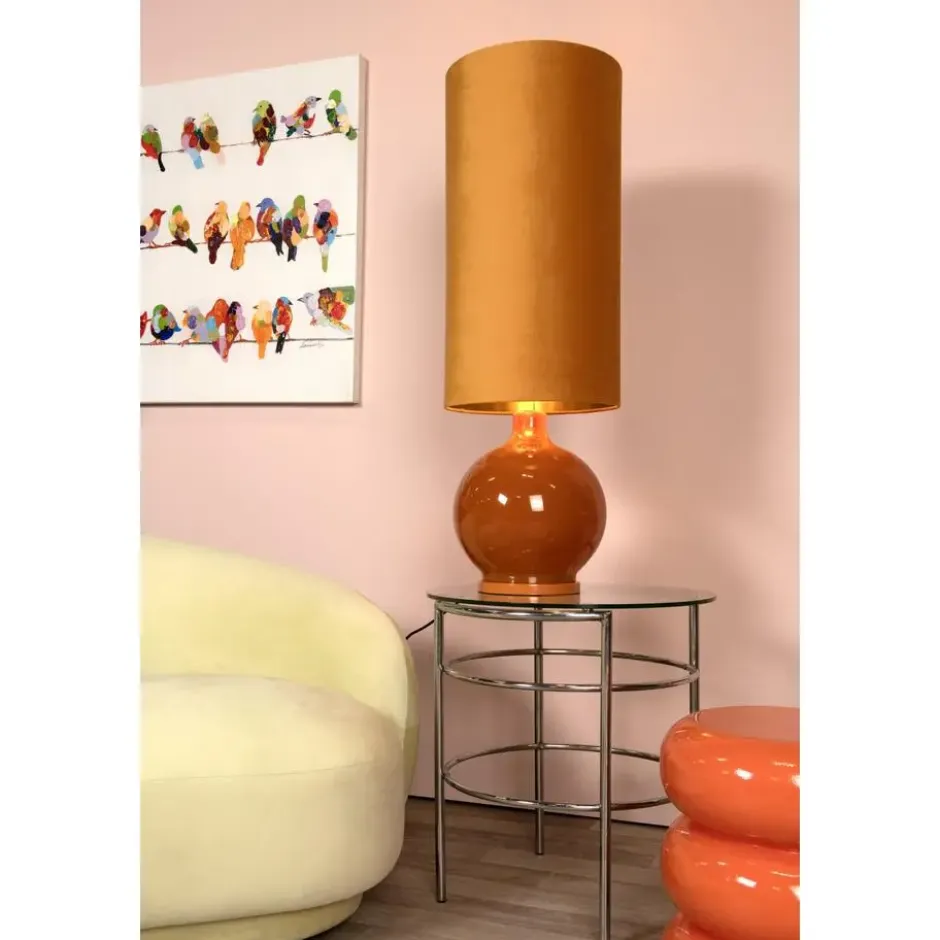 Lucide ESTERAD Vloerlamp - Okergeel