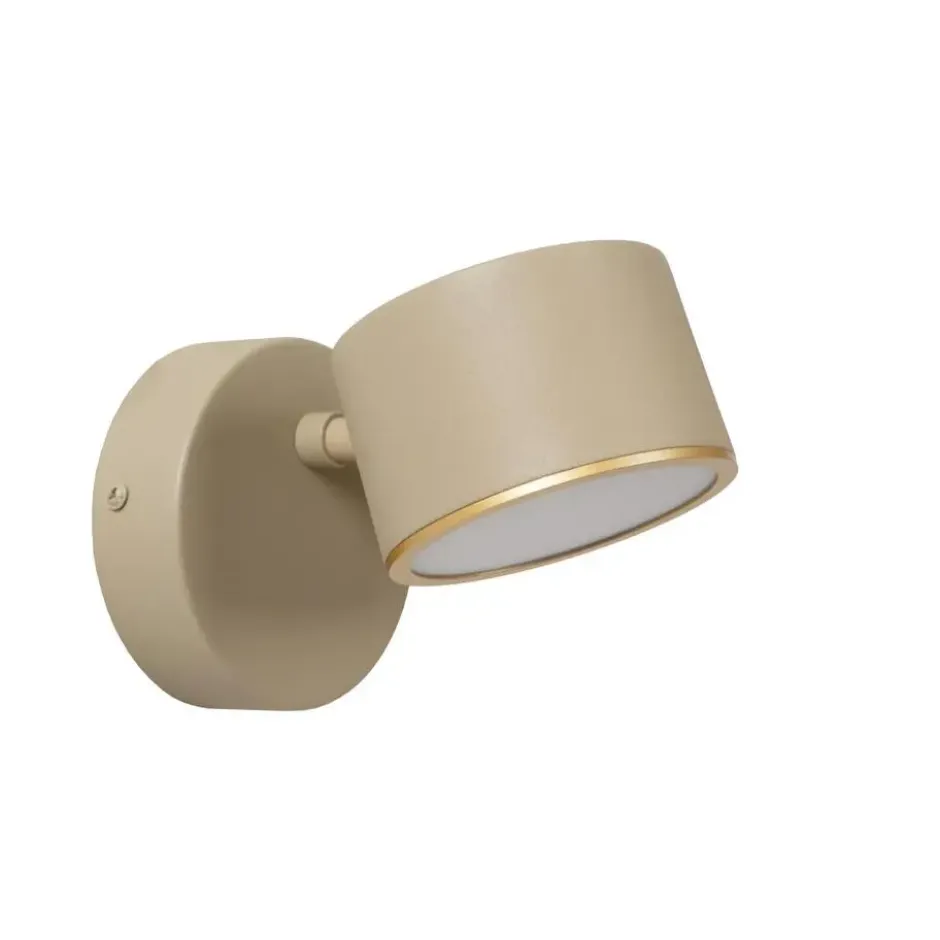 Lucide GIAN Wandlamp - Taupe