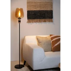 Lucide ILONA Vloerlamp - Amber