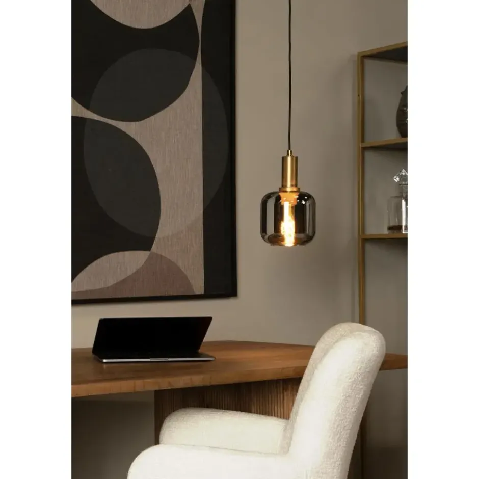 Lucide JOANET Hanglamp - Fumé