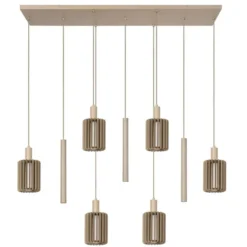 Lucide LAMBRES Hanglamp - Taupe