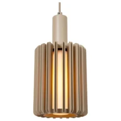 Lucide LAMBRES Hanglamp - Taupe