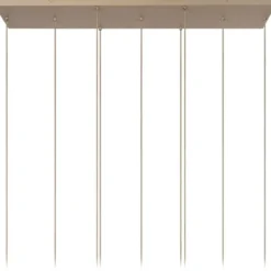 Lucide LAMBRES Hanglamp - Taupe
