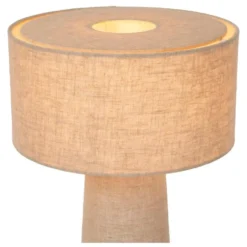 Lucide LEEROY Tafellamp - Taupe