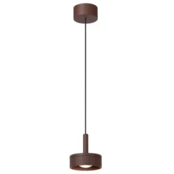 Lucide LENZ Hanglamp - Roest bruin