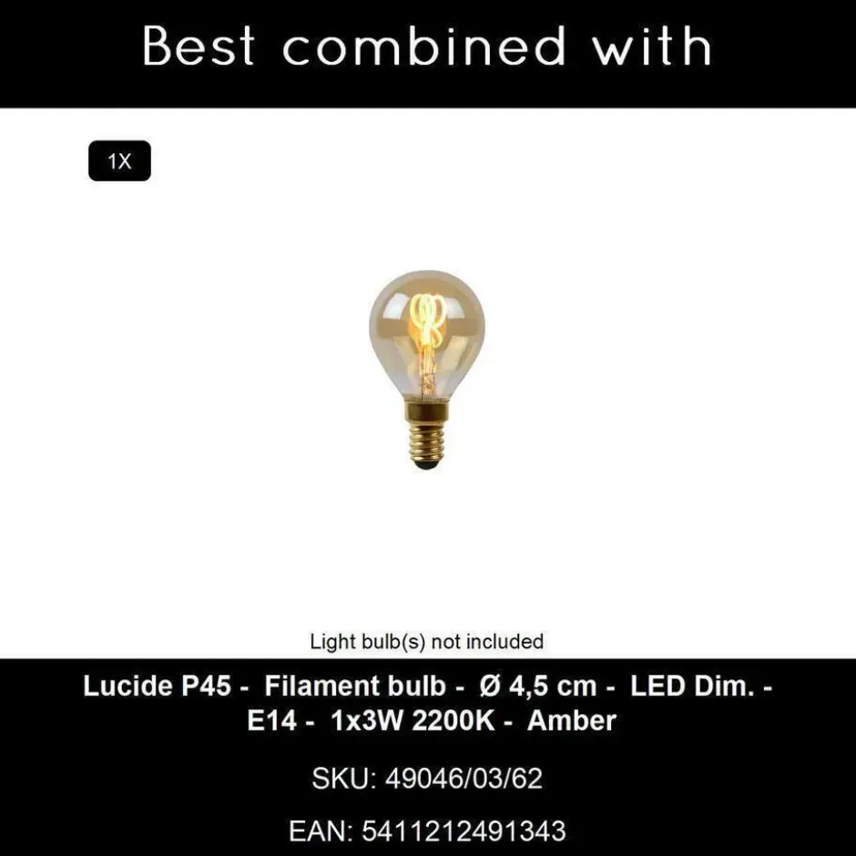 Lucide MACIA Tafellamp - Beige