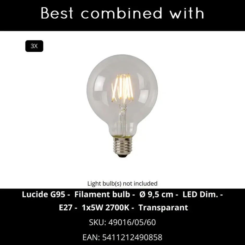 Lucide MAGIUS Hanglamp - Naturel
