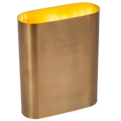 Lucide OVALIS Wandlamp - Mat Goud / Messing