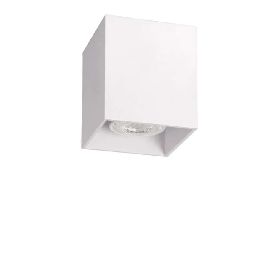 Lucide plafondspot Bodi 1 - wit - Ø8 cm