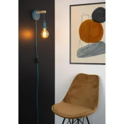Lucide POLA Wandlamp - Blauw