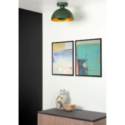 Lucide SIEMON Plafonnière - Groen