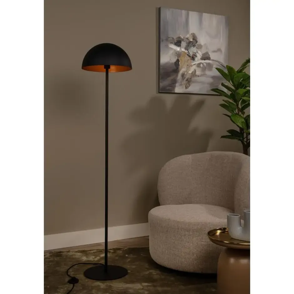 Lucide SIEMON Vloerlamp - Zwart
