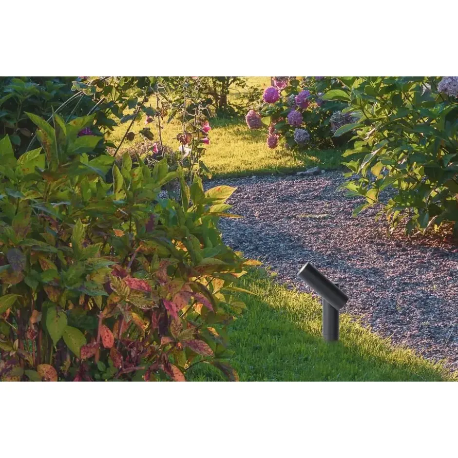 Lucide TATUM Tuinspot - Antraciet