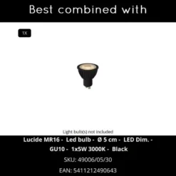 Lucide TAYLOR Tuinspot - Wit