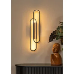 Lucide THELMA Wandlamp - Zwart