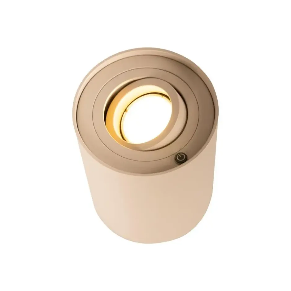 Lucide TUBE Tafellamp - Taupe