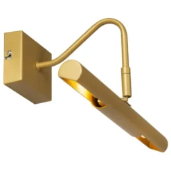 Lucide VINZ Schilderijverlichting - Mat Goud / Messing