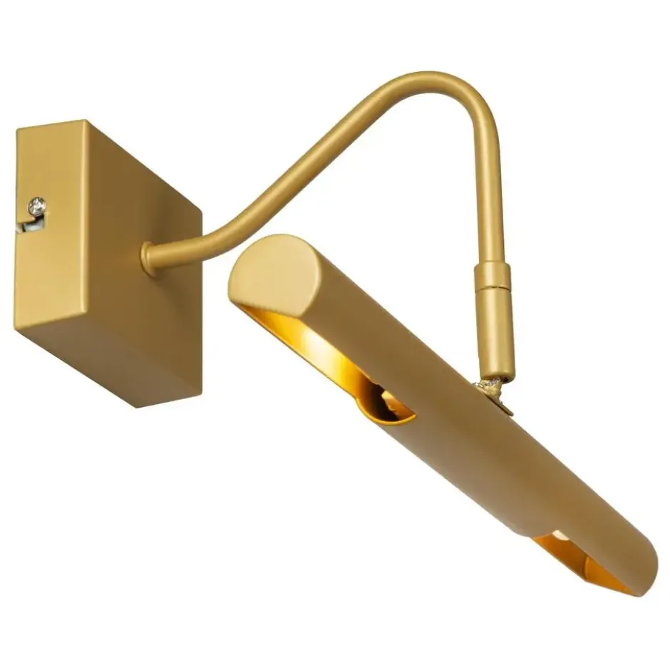 Lucide VINZ Schilderijverlichting - Mat Goud / Messing