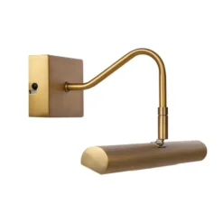 Lucide VINZ Schilderijverlichting - Mat Goud / Messing