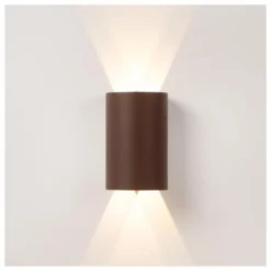 Lucide YORK Wandspot - Roest bruin